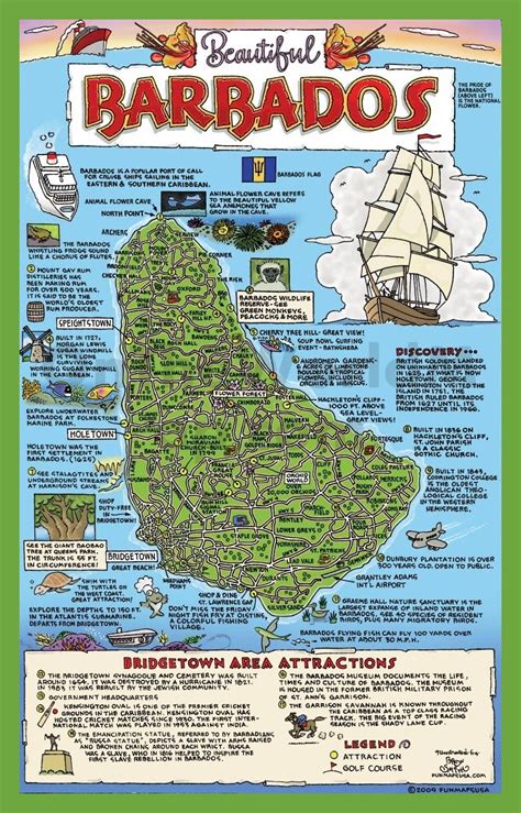 tudor bridge map barbados